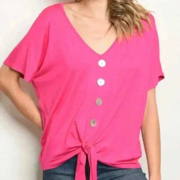 CASUAL PINK TOP - Picture 2 of 3